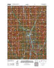Snow Lake Wyoming Historical topographic map, 1:24000 scale, 7.5 X 7.5 Minute, Year 2012