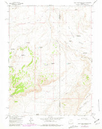 Soap Holes Reservoir Wyoming Historical topographic map, 1:24000 scale, 7.5 X 7.5 Minute, Year 1964