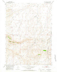 Soap Holes Wyoming Historical topographic map, 1:24000 scale, 7.5 X 7.5 Minute, Year 1951