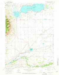 Sodergreen Lake Wyoming Historical topographic map, 1:24000 scale, 7.5 X 7.5 Minute, Year 1963