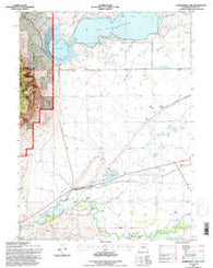 Sodergreen Lake Wyoming Historical topographic map, 1:24000 scale, 7.5 X 7.5 Minute, Year 1992
