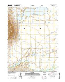Sodergreen Lake Wyoming Current topographic map, 1:24000 scale, 7.5 X 7.5 Minute, Year 2015