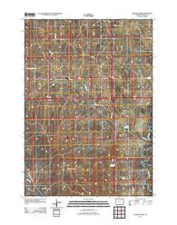Soldier Creek Wyoming Historical topographic map, 1:24000 scale, 7.5 X 7.5 Minute, Year 2012