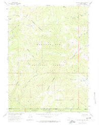 Solomon Creek Wyoming Historical topographic map, 1:24000 scale, 7.5 X 7.5 Minute, Year 1961