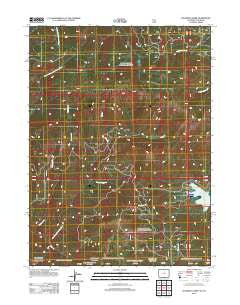 Solomon Creek Wyoming Historical topographic map, 1:24000 scale, 7.5 X 7.5 Minute, Year 2012