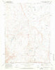 South Barrel Spring Wyoming Historical topographic map, 1:24000 scale, 7.5 X 7.5 Minute, Year 1970