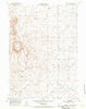 South Butte Wyoming Historical topographic map, 1:24000 scale, 7.5 X 7.5 Minute, Year 1953
