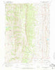 South Fork Mountain Wyoming Historical topographic map, 1:24000 scale, 7.5 X 7.5 Minute, Year 1967