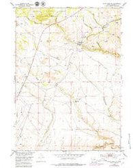 South Pass City Wyoming Historical topographic map, 1:24000 scale, 7.5 X 7.5 Minute, Year 1953