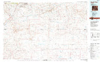 South Pass Wyoming Historical topographic map, 1:100000 scale, 30 X 60 Minute, Year 1984