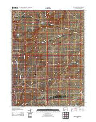 South Baxter Wyoming Historical topographic map, 1:24000 scale, 7.5 X 7.5 Minute, Year 2012