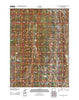 South Fork Mountain Wyoming Historical topographic map, 1:24000 scale, 7.5 X 7.5 Minute, Year 2012