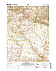 South Pass City Wyoming Current topographic map, 1:24000 scale, 7.5 X 7.5 Minute, Year 2015