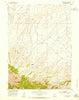 Spanish Mine Wyoming Historical topographic map, 1:24000 scale, 7.5 X 7.5 Minute, Year 1953