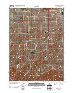 Split Rock NW Wyoming Historical topographic map, 1:24000 scale, 7.5 X 7.5 Minute, Year 2012