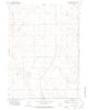 Spoon Butte SW Wyoming Historical topographic map, 1:24000 scale, 7.5 X 7.5 Minute, Year 1974