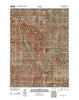 Spoon Butte Wyoming Historical topographic map, 1:24000 scale, 7.5 X 7.5 Minute, Year 2012