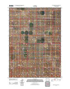 Spoon Butte NW Wyoming Historical topographic map, 1:24000 scale, 7.5 X 7.5 Minute, Year 2012