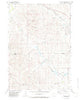 Spyglass Hill Wyoming Historical topographic map, 1:24000 scale, 7.5 X 7.5 Minute, Year 1982