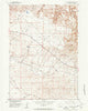 Squaw Butte NE Wyoming Historical topographic map, 1:24000 scale, 7.5 X 7.5 Minute, Year 1952