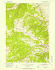 St. Lawrence Basin Wyoming Historical topographic map, 1:24000 scale, 7.5 X 7.5 Minute, Year 1952