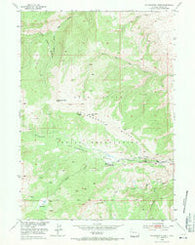 St. Lawrence Basin Wyoming Historical topographic map, 1:24000 scale, 7.5 X 7.5 Minute, Year 1952