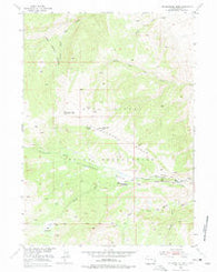 St. Lawrence Basin Wyoming Historical topographic map, 1:24000 scale, 7.5 X 7.5 Minute, Year 1962