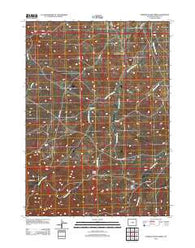 Stinking Water Creek Wyoming Historical topographic map, 1:24000 scale, 7.5 X 7.5 Minute, Year 2012