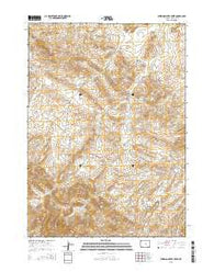 Stinking Water Creek Wyoming Current topographic map, 1:24000 scale, 7.5 X 7.5 Minute, Year 2015