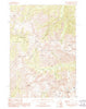 Stinkingwater Peak Wyoming Historical topographic map, 1:24000 scale, 7.5 X 7.5 Minute, Year 1989