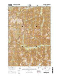 Stinkingwater Peak Wyoming Current topographic map, 1:24000 scale, 7.5 X 7.5 Minute, Year 2015