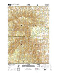 Story Wyoming Current topographic map, 1:24000 scale, 7.5 X 7.5 Minute, Year 2015
