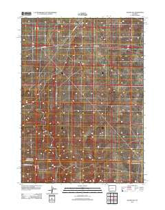 Sugar Loaf Wyoming Historical topographic map, 1:24000 scale, 7.5 X 7.5 Minute, Year 2012
