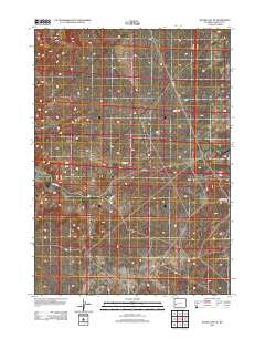 Sugar Loaf NE Wyoming Historical topographic map, 1:24000 scale, 7.5 X 7.5 Minute, Year 2012