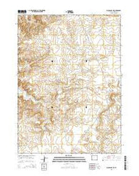 Sugar Loaf NE Wyoming Current topographic map, 1:24000 scale, 7.5 X 7.5 Minute, Year 2015