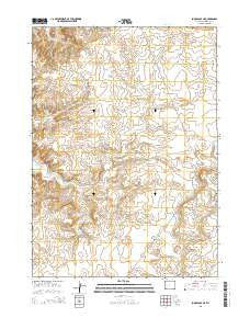 Sugar Loaf NE Wyoming Current topographic map, 1:24000 scale, 7.5 X 7.5 Minute, Year 2015
