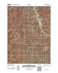 Sugar Loaf NW Wyoming Historical topographic map, 1:24000 scale, 7.5 X 7.5 Minute, Year 2012