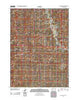Sugar Loaf NW Wyoming Historical topographic map, 1:24000 scale, 7.5 X 7.5 Minute, Year 2012