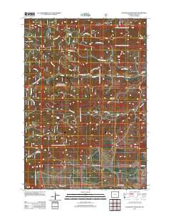 Sugarloaf Mountain Wyoming Historical topographic map, 1:24000 scale, 7.5 X 7.5 Minute, Year 2012