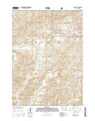 Suicide Hill Wyoming Current topographic map, 1:24000 scale, 7.5 X 7.5 Minute, Year 2015