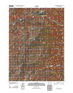 Sulphur Springs Wyoming Historical topographic map, 1:24000 scale, 7.5 X 7.5 Minute, Year 2012