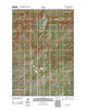 Summit Lake Wyoming Historical topographic map, 1:24000 scale, 7.5 X 7.5 Minute, Year 2012