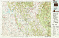Sundance Wyoming Historical topographic map, 1:100000 scale, 30 X 60 Minute, Year 1979