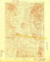 Sundance Wyoming Historical topographic map, 1:125000 scale, 30 X 30 Minute, Year 1902
