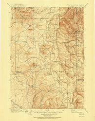 Sundance Wyoming Historical topographic map, 1:125000 scale, 30 X 30 Minute, Year 1902