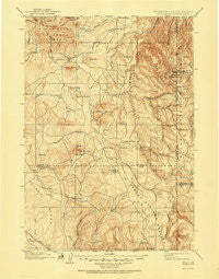 Sundance Wyoming Historical topographic map, 1:125000 scale, 30 X 30 Minute, Year 1902