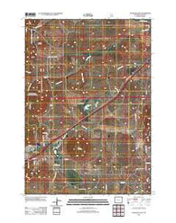 Sundance East Wyoming Historical topographic map, 1:24000 scale, 7.5 X 7.5 Minute, Year 2012