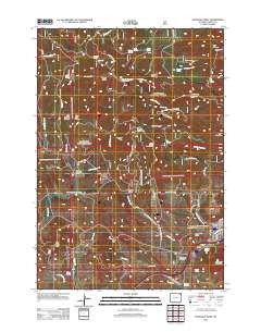Sundance West Wyoming Historical topographic map, 1:24000 scale, 7.5 X 7.5 Minute, Year 2012