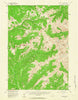 Sunlight Peak Wyoming Historical topographic map, 1:62500 scale, 15 X 15 Minute, Year 1956