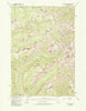 Sunlight Peak Wyoming Historical topographic map, 1:62500 scale, 15 X 15 Minute, Year 1956